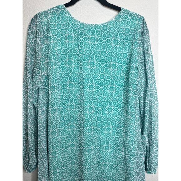 Voluminous Plunge Neck Fairycore Jamie Boho Tunic Dress/Top Sz Med - Picture 7 of 16